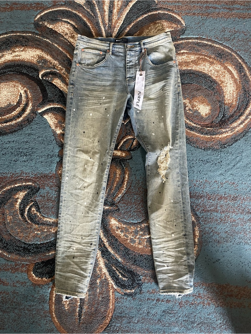 Size 32 purple jeans